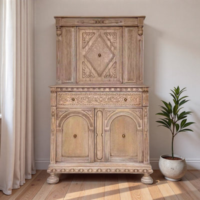 Paez 47.24" Wide Oak Solid Wood Sideboard