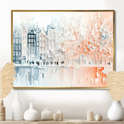 «Amsterdam Colors Of Summer I», reproduction sur toile