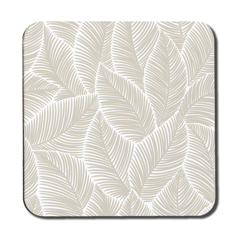 Dragulin Square 6 Piece Coaster Set