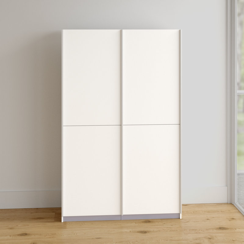 Hornsea 2 Door Wardrobe, White