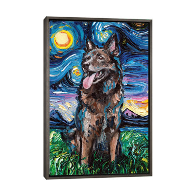 "Shepherd Night" par aja Trèves, reproduction d’art