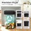 Poubelle de cuisine 13,2 gallons rectangulaire en plastique sans contact avec capteur de mouvement sans contact - Basics by Wayfair ™-131669908