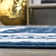 Reilly French Border Navy/Blue Rug