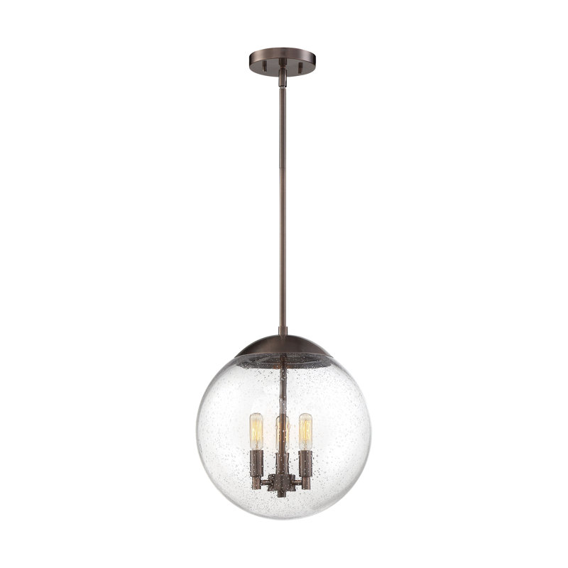 Vallejo 3 - Light Unique/Statement Pendant, Antique Copper