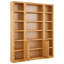 Elona 213cm H x 177.4cm W Library Bookcase-1058086216