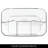 Cosmetic Caddy Small-Div M2
