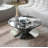 Marble patterned coffee table