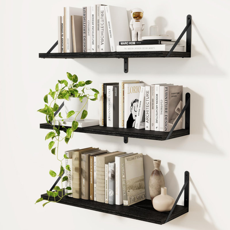 Floating Shelf, Black