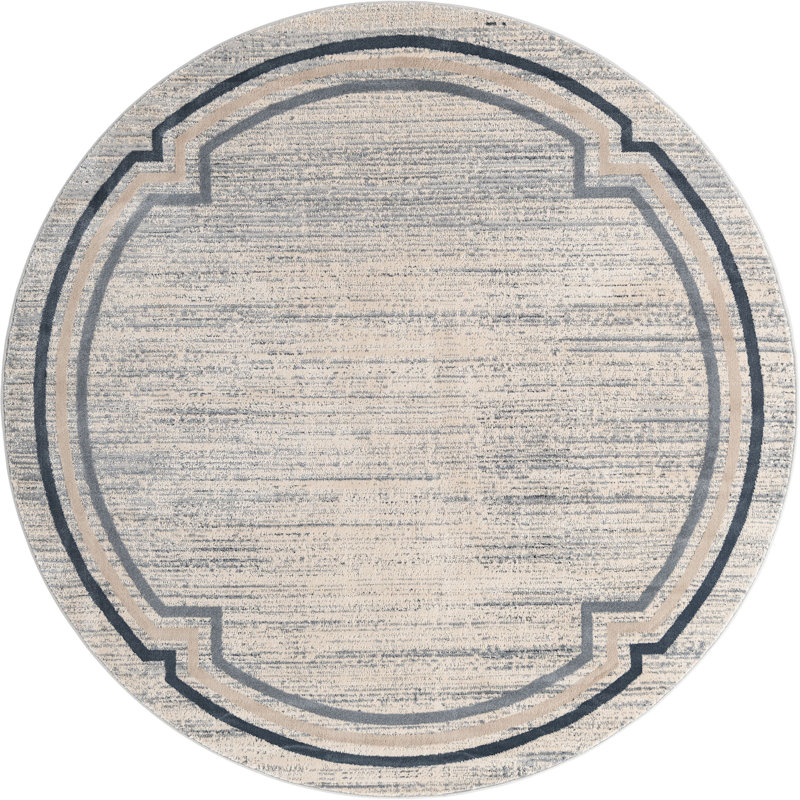 Oriental Indoor Rug, Round 7'