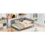 Lit de jour / canapé-lit double en bois-1133380326