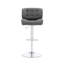 Tabouret de bar pivotant à hauteur ajustable Aireen-1814281440