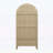 70.28" Tall Arched Kitchen Pantry
