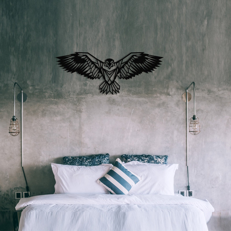 Stunning Decorative Metal Wall Accessory, Black Finish, 39.4 x 17.3 inches | 100% Metal Construction, Thickness: 0.05 inches | Perfect for Home Décor, Modern Aesthetic, Durable and Stylish Design