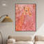 «Peach Jiraf Garden Canvas» par Art Remedy-104324447-111665780
