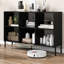 Naporsha 78 cm H x 120 cm W Standard Bookcase-986940565