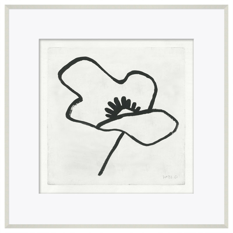 Poppy 1 Print by Susan Hable