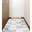 Emmadell Vinyl Machine Printed Area Rug-278566426