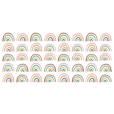 Abstract Non-Wall Damaging Wall Decal