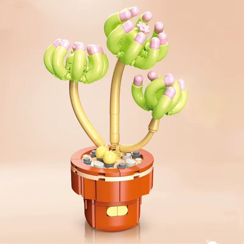 Ensemble de briques de construction de plantes - Sedum par Wizardi F07N11-24-12 (113)