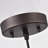 Chloe Lighting Walter Mini Pendant Ceiling Fixture – 7.5" H Industrial 1-Light Oil Rubbed Bronze Round Hanging Light With 7" Width-339828957-339828956