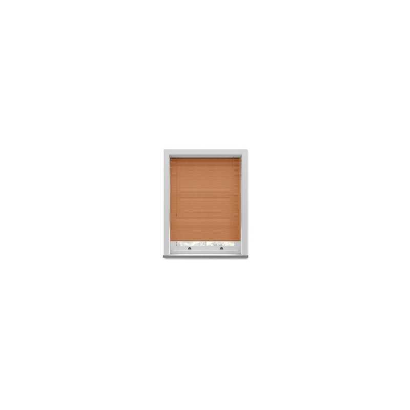 Room Darkening Horizontal/Venetian Blind, Brown, 100cm W x 152cm L