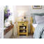 Vintage 45cm W Solid Wood Bedside Table
