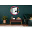 Huldar Glass Flat Wall Mirror