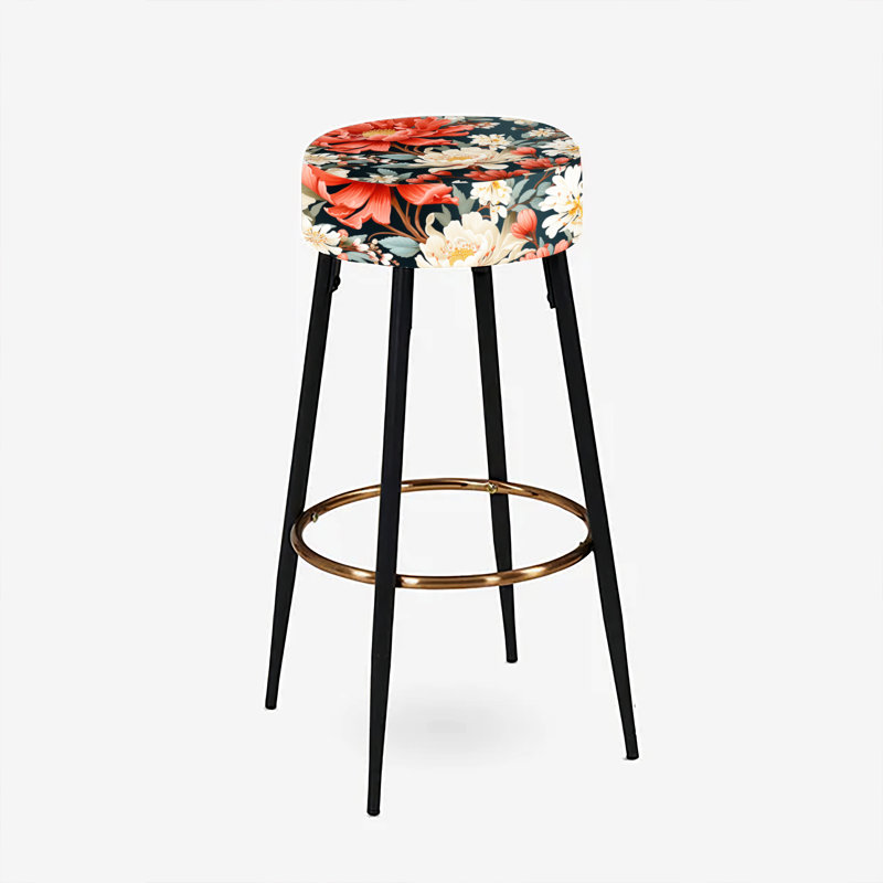 Ensemble de 2 tabourets de bar Coral