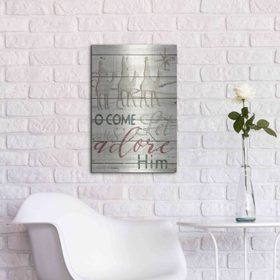 «Come Let Us Adore him Shiplap» par Cindy Jacobs