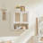 Rattan Bathroom Wall Cabinet, Boho Medicine Cabinet With Adjustable Shelf & Doors, Over The Toilet Storage Cabinets Organizer For Laundry Room, Kitchen, Living Room-1771617891