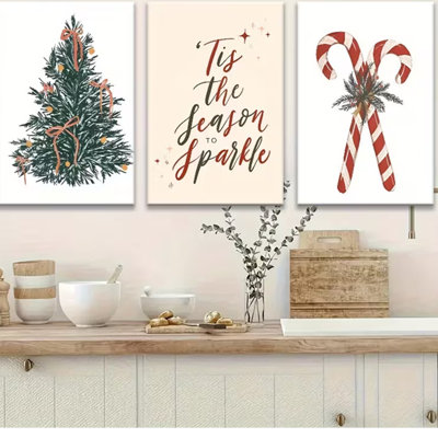 3 Piece Wrapped Canvas Print