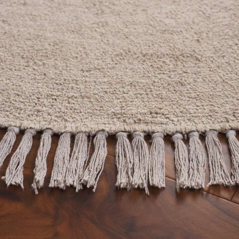 Tapis beige Easy Care 221, Rond 6 pi