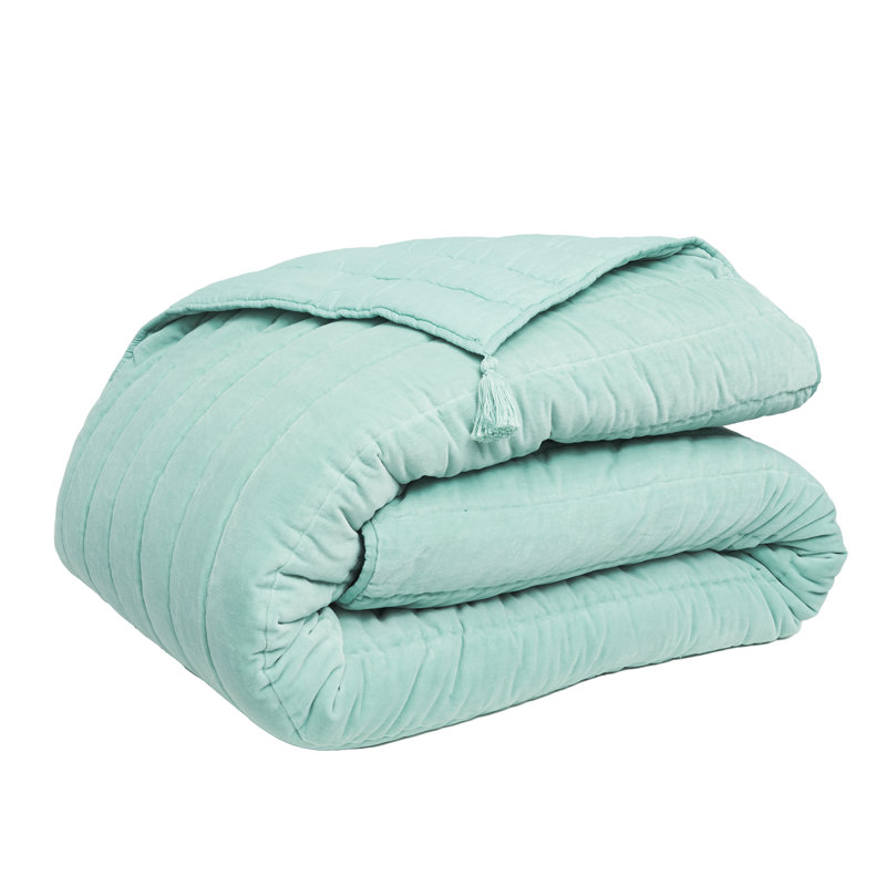 Addi Surf 100% Cotton Quilt, Green