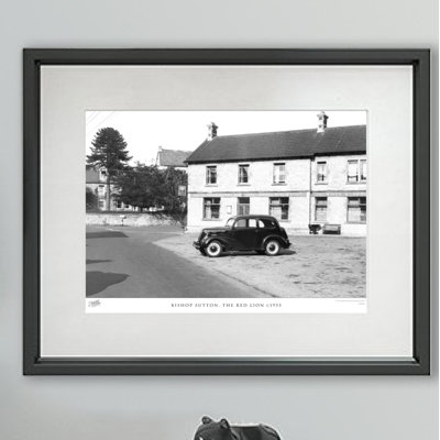 Bishop Sutton, The Red Lion C1955 - Single Picture Frame Print