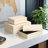 Set Of 3 6/7/9" Chain Boxes, Ivory