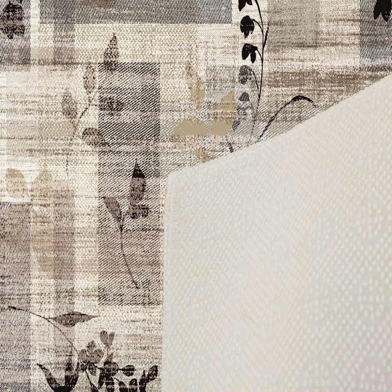 Tapis gris en polyester tissé à plat à la machine Juliette, Rectangle 3 pi 11 po x 5 pi 11 po