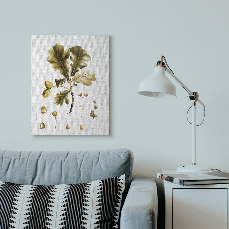 « tree leaves seed style saisons automne », impression, Toile tendue, H 16 po x l 20 po