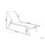 Akaash 154cm Long Reclining Single Chaise