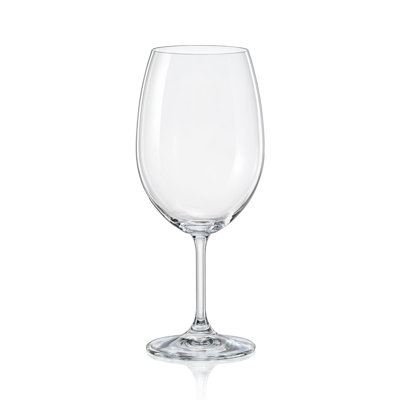 Lara Crystal Red Wine Glass Set