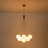 Quinshay 13-Light Dimmable Opal Glass Bubble Chandelier