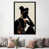 Black Framed Canvas selected