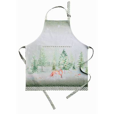 Tablier 100% coton Maison d 'Hermine pour femme avec poche Kitchen Chef