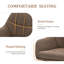 51cm H Upholstered Upholstered Back Armchair-134447341-134447339