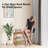 Compact Wood Color-Modern Pine Shoe Rack Bench, 3-Tier Storage