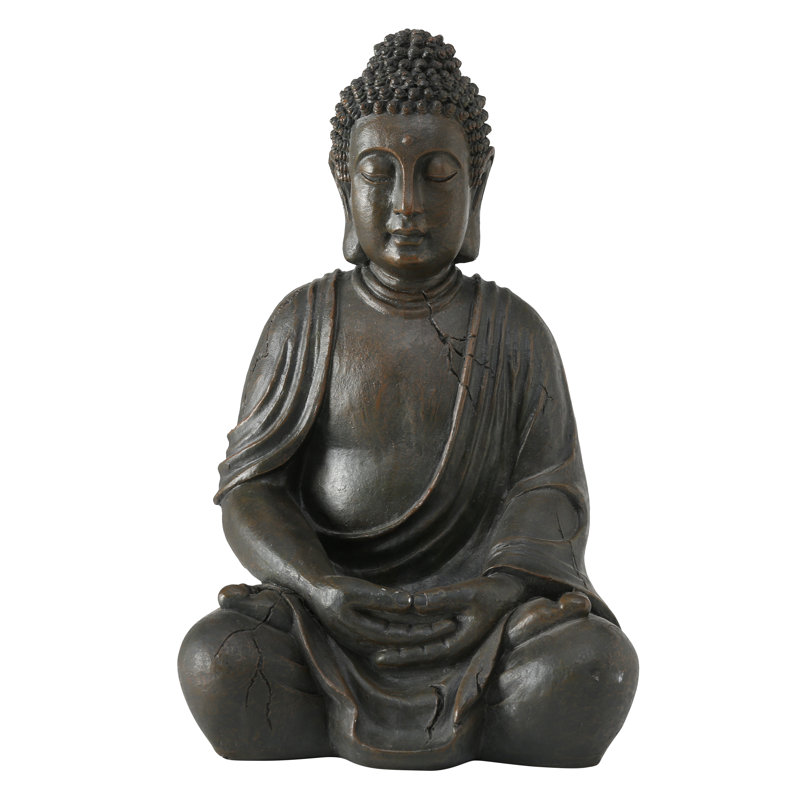 Hubertine Buddha Statue, 19.75"