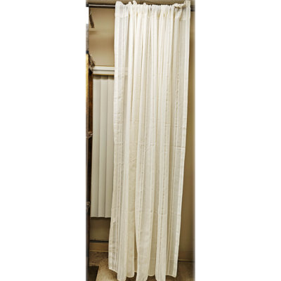 Rideau transparent en polyester Anamol