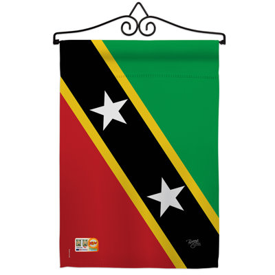 Double Sided 18.5'' H x 13'' W Polyester Garden Flag