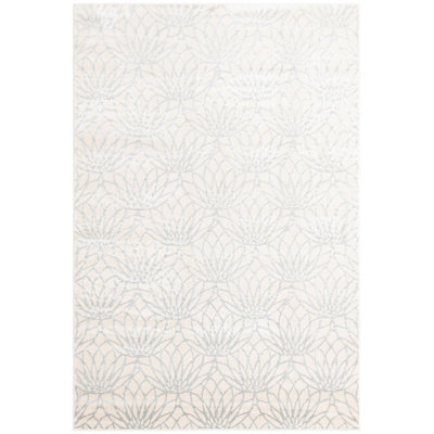 Tapis ivoire Glitzy