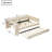 Full Size Upholstered Platform Bed with Storage Shelves, Desk, Charging Station and Trundle-1721038858
