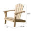 Chaise Adirondack pour enfants Ebner
